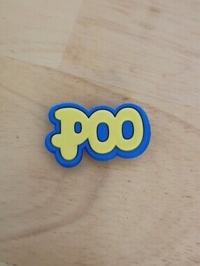 10 for $10 Jibbitz Croc Charms - Winnie The Pooh 'Poo' - New